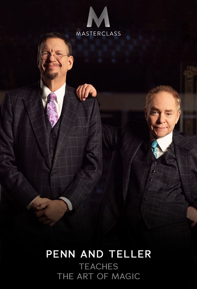 MasterClass Penn &amp; Teller Teach the Art of Magic [408773] (A1751657684) [[Masterclass Series]] --Plex--